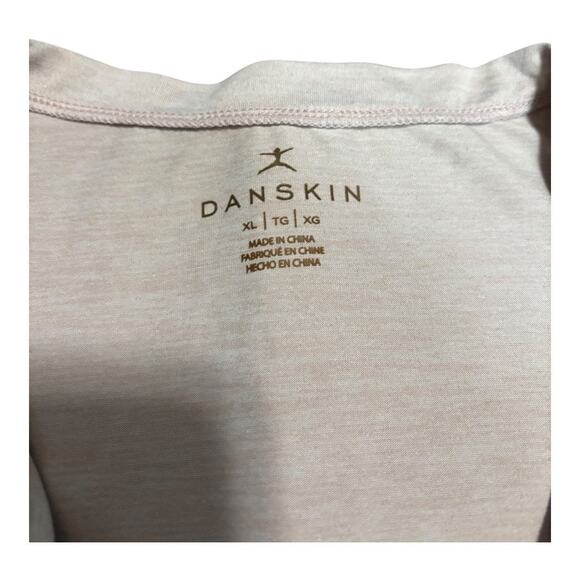 Danskin Pink Athletic V-Neck Size XL - Picture 3 of 4